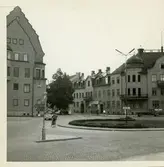 Västerås. Domkyrkoesplanaden mot öster. C:a 1960.