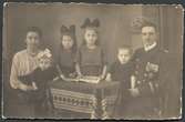 Fritz Lembkes familj hos fotografen