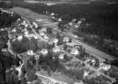 Flygfoto över Hovslätt i Jönköpings kommun.  Nr: 262/1959