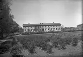 Byggnad på skolhemmet i Stretered, Kållered, år 1956.