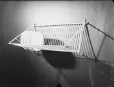 DISKSTÄLL SAMT BOKHYLLA MED PLEXIGLASGAVLAR