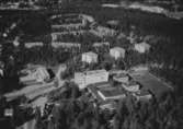 Flygfoto över Tranås i Jönköpings län. Nr: 703/1961