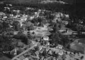 Flygfoto över Kvillsfors i Vetlanda Kommun, Jönköpings län. Nr: 1019/1961