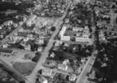 Flygfoto över Vetlanda i Jönköpings län. Nr: 1030/1961