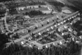 Flygfoto över Vetlanda i Jönköpings län. Nr: 1032/1961