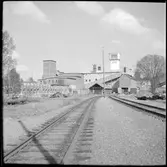 Infart via järnväg till Zinkgruvan.