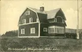 Vykort med motiv av vilohemmet Hemgården i Neder Ede.