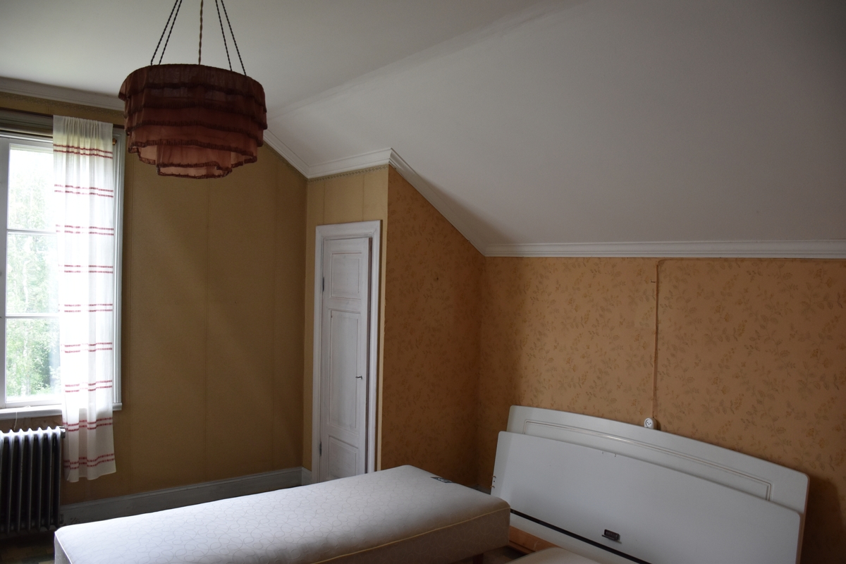Adam Mol, Interior from Nygårdsgården in Bingsjö. Room in the upper floor of the corsplan house in the courtyard. The house was erected in 1912.