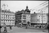 Klocktornet vid Place Bel-Air i Genève.