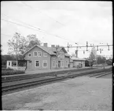 Södra Dalarnas Järnväg, SDJ järnvägsstation i Säter.