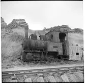 Dal - Västra Värmlands Järnväg, DVVJ hen 14997/1917 står på stickspår i Håverud i väntan på skrotning.