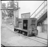 Industrilok vid pappersbruket i Håverud.