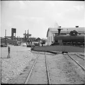 Statens Järnvägar, SJ Gp 3043 på vändskiva.