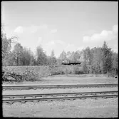 Industrilok på spåret.