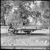 Motordressin som användes av Museijärnväg Östra Södermanlands Järnväg, ÖSlJ.