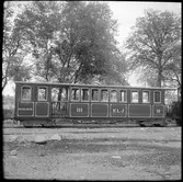 Museijärnvägen, Östra Södermanlands Järnväg, ÖSlJ Kosta - Lessebo Järnväg, KLJ bagage- och personvagn.