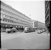 Malmö Stads Spårvägar, MSS B 51 linje 1 på Studentgatan mot norr.