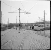 Göteborgs Spårvägar, GS M25 545 linje 3 Frölunda vid slingan Torp - Kåltorp.