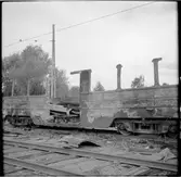 På sträckan Kvarnen - Kyrkviken brändes 