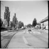 Aktiebolaget Stockholms Spårvägar, SS vid Klövervägens hållplats.