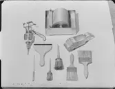 KOMPOSITION AV LIMFOGSBORSTAR OCH DO VERKTYG