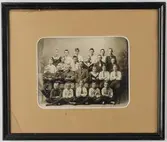 Klassfoto med Nils Löwenberg