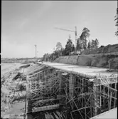 SOLVALLA BYGGE UNDER UPPFÖRANDE, HAGA NORRA DITO.