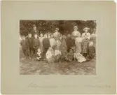 Vänersborg. Elfsborgs läns Dövstumskola, senare Vänerskolan. Intagningsklassen  1916-1917