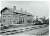 Norberg sn, Norberg, Kärrgruvan.
Kärrgruvans station omkring 1900.