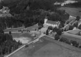 Flygfoto över Villstad i Gislaveds kommun, Jönköpings län. Nr 1125/1961