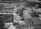 Flygfoto över Flisby i Nässjö kommun, Jönköpings län. 1180/1962