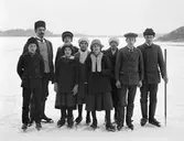 Skridskofärd på Lindersfjärden, Sankt Anna