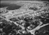 Flygfoto över Värnamo i Jönköpings län. 1151/1963