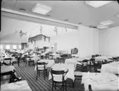 SESAMVÄGGAR I MATSALEN PARAPETEN