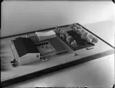 MODELL (SPORTHALL O. TEATER) I LYCKSELE. MEDBORGARHUS!