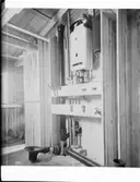 RÖRMOCKERI I BADRUMSVÄGG HSB EXPERIMENTHUS ÖSTBERGA