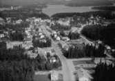 Flygfoto över Rörvik i Sävsjö kommun, Jönköpings län. 1177/1963