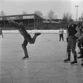 Bandy.
7 februari 1959.