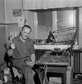 Skomakeri.
18 februari 1959.