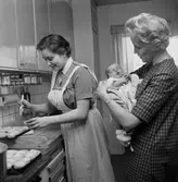 Hemvårdarinnor. 
15 april 1959.