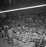 Maj-möte på Idrottshuset.
2 maj 1959.