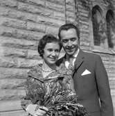 Pingstbröllop. 
19 maj 1959.