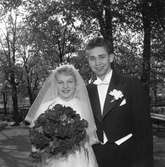 Pingstbröllop. 
19 maj 1959.