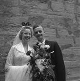 Pingstbröllop. 
19 maj 1959.