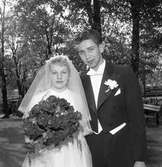 Pingstbröllop. 
19 maj 1959.