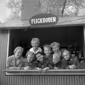 Flickboden. 
23 maj 1959.