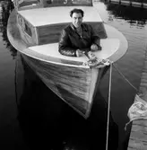 Flytande sommarstuga. 
30 maj 1959.