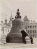 Tsarklockan, Tsar-kolokol, i Moskva. Fotograferad sent 1800-tal.