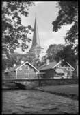 Norbergs kyrka och bostadshus