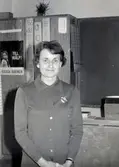 Sonja Andersson i Kålleredskolan/Brattåsskolan cirka 1965. Hon arbetade som småskollärare från 1962-.